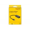 Adapter USB Type-C Stecker auf 2,5 Gigabit LAN kompakt DeLOCK 66645
