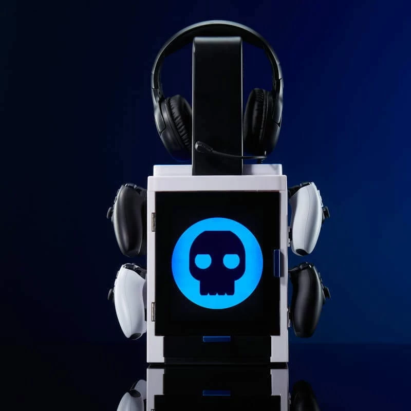 Numskull Games PS5 Inspired Gaming Locker, Diskettenhalter für Spiele, PlayStation 5, Grau, Kabelgebunden, 1 Stück(e)