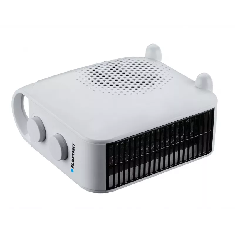 Ventilator-Elektroheizgerät BLAUPUNKT FHM301 — 2000 W, 2-stufig (1000/2000 W), einstellbarer Thermostat, 220–240 V, weiß