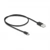 DeLOCK HDMI Switch 2 x HDMI In auf 1 x HDMI Out 8K 60 Hz integriertes Kabel 50 cm