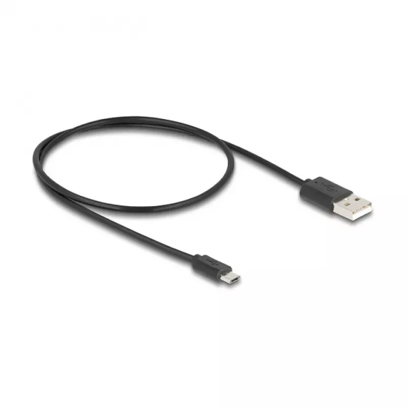 DeLOCK HDMI Switch 2 x HDMI In auf 1 x HDMI Out 8K 60 Hz integriertes Kabel 50 cm