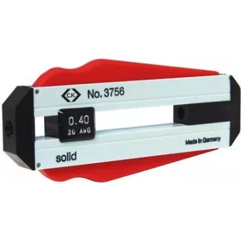 Abisolierzange C.K Tools T3756 Abisolierkapazität 5 cm Schwarz Rot Weiß