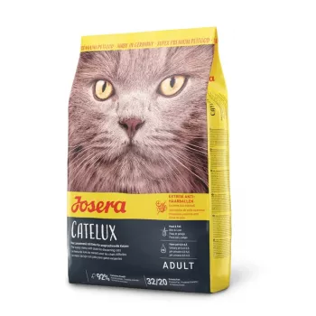 Trockenfutter für Katzen JOSERA Catelux Adult Ente & Geflügel 2 kg — Trockenfutter, 32% Protein, 20% Fett