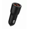 Auto-Ladegerät für Mobilgeräte Gembird TA-UC-A2QC36-CAR-01, 36 W, 12–24 V, Zigarettenanzünder, schwarz