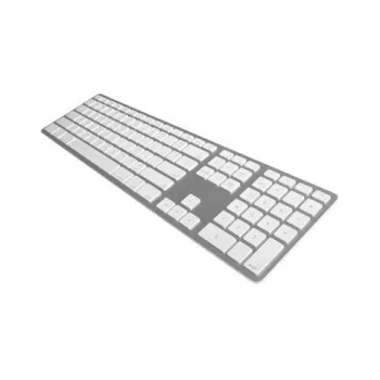 Tastatur Matias Mac Silver FK418BTS-UK — kompaktes Design, USB-Anschluss
