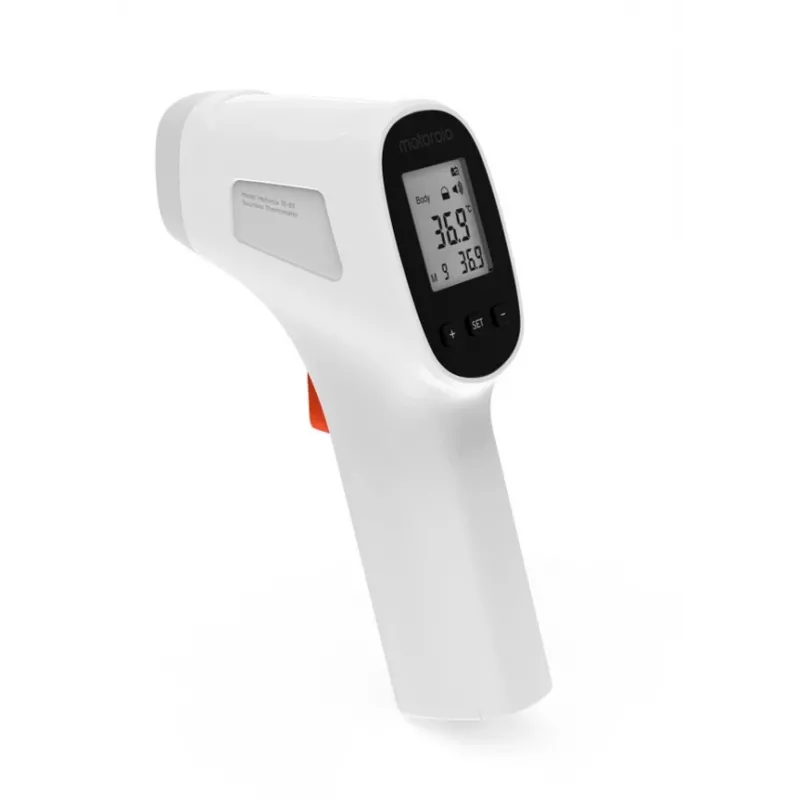 Motorola TE-93 Berührungsloses Stirnthermometer Weiß Stirn Tasten