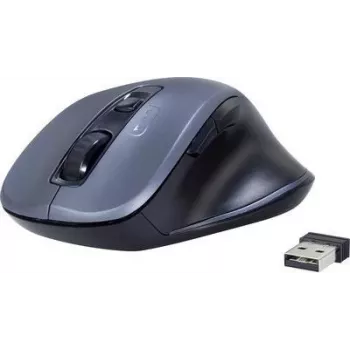 Renkforce Bluetooth®, kabellose 3D-Maus optisch ergonomisch grau (RF-4509684)