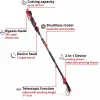Astschere EINHELL GP-LS 18/28 Li T BL-Solo — kabellose Teleskop-Bypass-Astschere, 18 V, Schnittleistung 2,8 cm, Aluminiumgriff