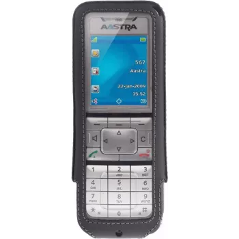 JT Berlin Echtleder Gürteltasche Turnline | Aastra/Mitel 610/612 Series | schwarz | bulk | 12002 (12002)