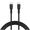 CANYON Kabel OnWire 60CL C-C 60W COLOR Geflochten 1m Schwarz