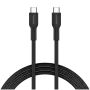 CANYON Kabel OnWire 60CL C-C 60W COLOR Geflochten 1m Schwarz