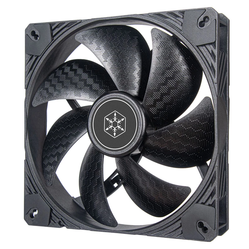 Kühlungslüfter SILVERSTONE SST-SF140B 140 mm schwarz axialer PC-Gehäuselüfter