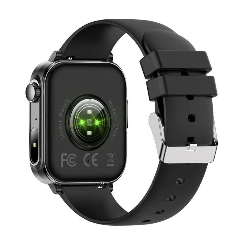 Smartwatch Colmi P80 schwarz – Handgelenk-Wearable, Farbdisplay, Gesundheits- und Aktivitätstracking