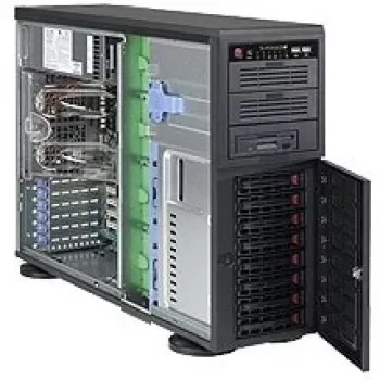 Computergehäuse Supermicro CSE-743TQ-903B-SQ Full Tower Schwarz