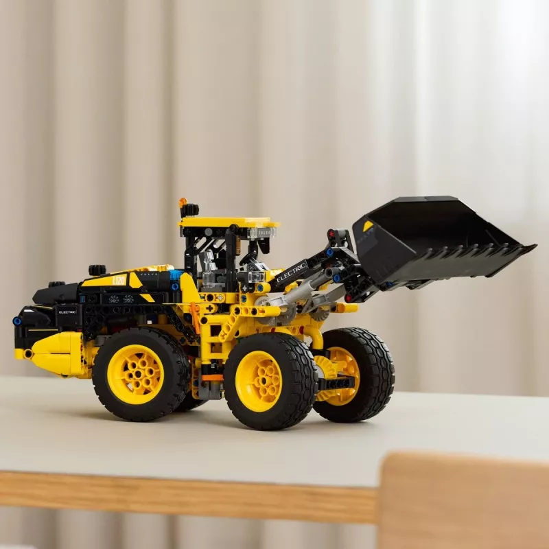 LEGO Technic Volvo L120 Elektro-Radlader Modell 42209, 973 Teile, für Kinder ab 9 Jahren, 140×110×350 mm