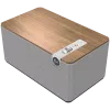 Klipsch the Three Plus Premium Bluetooth Lautsprechersystem Walnuss USB RCA...