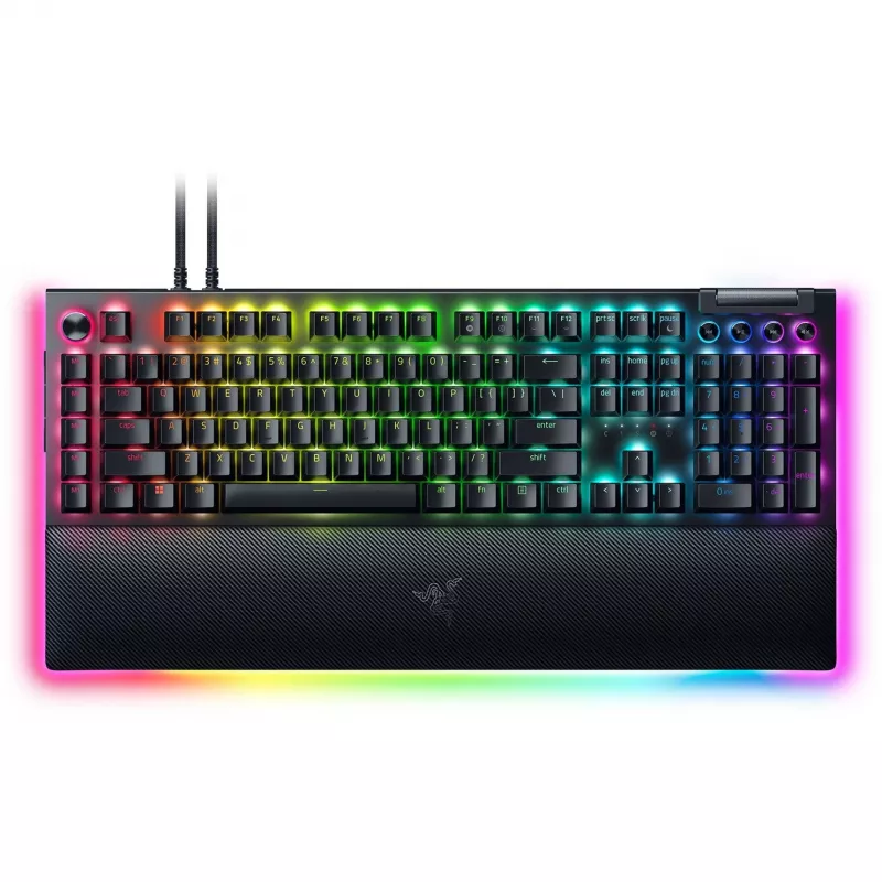 Razer SchwarzWidow V4 Pro Tastatur Gaming USB QWERTZ Deutsch Schwarz Mechanisch RGB