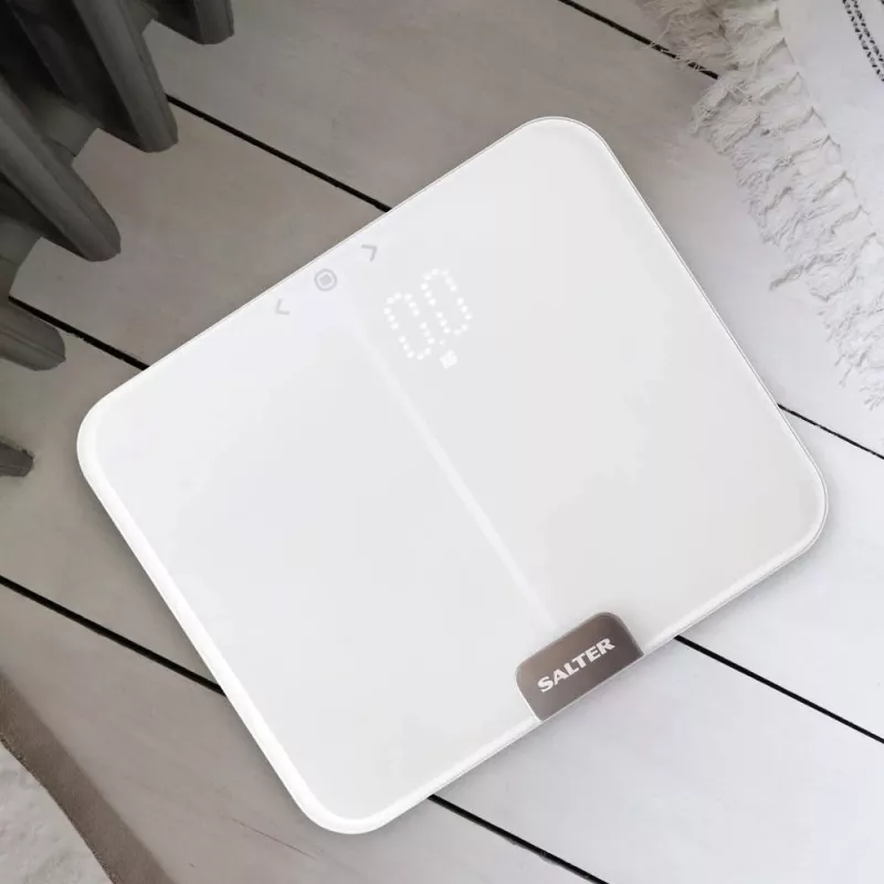 Salter 9164 WH3RJLEU16 Ghost Compact Analyser Weiß