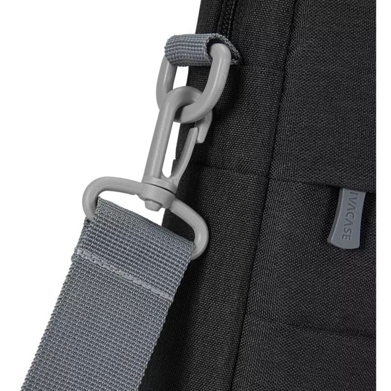 Laptop-Tasche Rivacase Prater 14 Zoll Schwarz 7522 – passend für 14-Zoll-Laptops, schlanke Schutzhülle