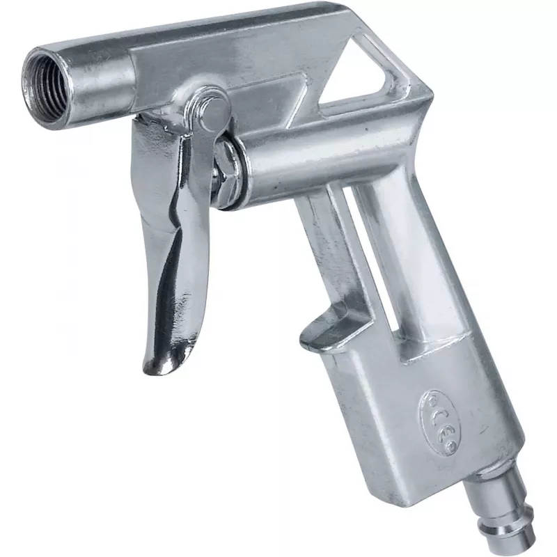 Druckluft-Set Professional, 5-teilig, Sprühpistole Silber/Rot
