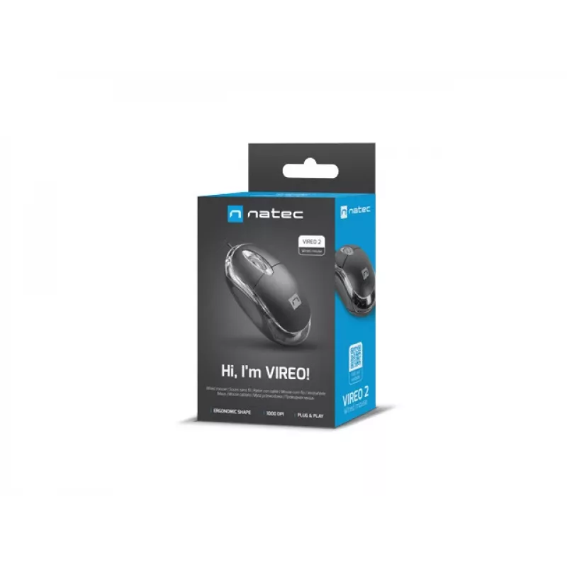 Maus NATEC Vireo 2 USB Typ-A Optisch