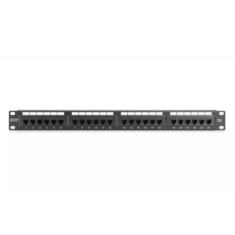 Digitus CAT 6 Patchpanel ungeschirmt DN-91624U-CR