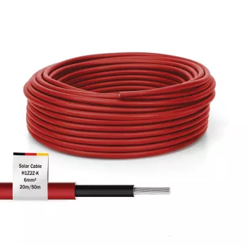 Kabel Digitus DK-SCIC6R-0500 50m 6mm² Rot PV-Kabel 1500V DC