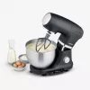 Küchenmaschine Severin KM 3898 1000 W 5,5 L Schwarz Gebürsteter Stahl Silber