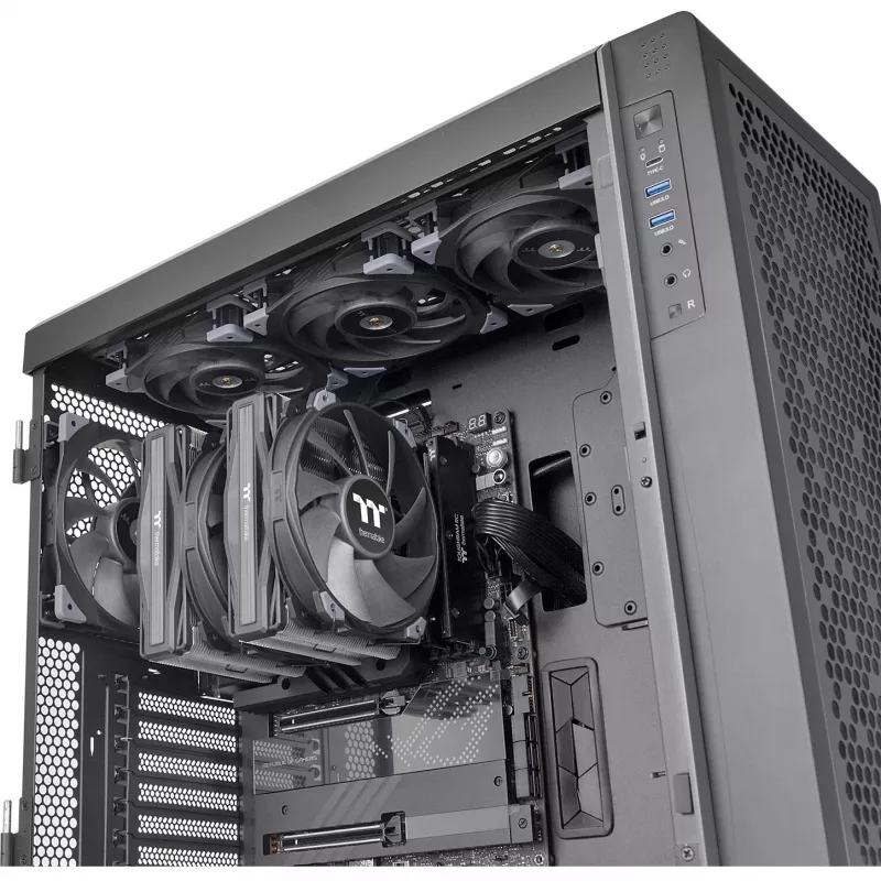Thermaltake TOUGHAIR 710 - Prozessor-Luftkühler - (für: LGA1156, LGA1155, LGA2011, LGA1150, LGA2011-3, LGA1151, AM4, LGA2066, LGA1200, LGA1700, AM5)