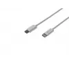 Kabel Lightning (m) -> USB-C (m) 2m MFi Prati Weiß Natec NKA-2151