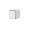 Cama living room furniture set ROCO 5 (RO1+2xRO4+2xRO5) Weiß/Schwarz/Weiß