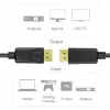 DisplayPort-Kabel Unitek Y-C609BK — 3 m, Stecker-auf-Stecker, schwarz