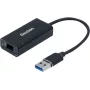 Ethernet USB 3.0 Adapter Dexlan 310765, Aluminiumgehäuse, Gigabit LAN