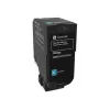 Toner Lexmark RETURN-Tonerkartusche Cyan 74C2HC0 3000 Seiten