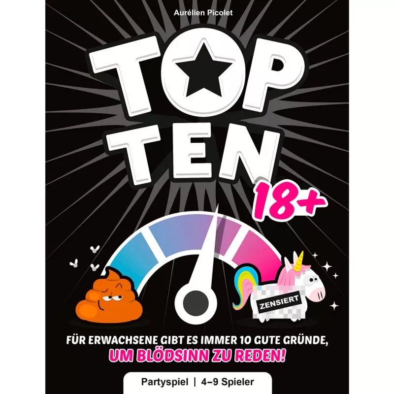 Top Ten 18+, Partyspiel