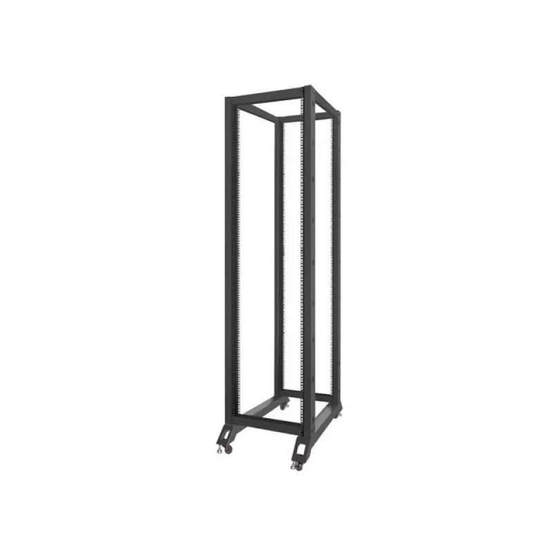 Lanberg OR01-6042-B Rack-Schrank 42U freistehendes Rack Schwarz