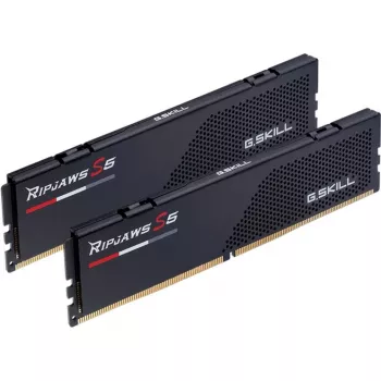 DIMM 64 GB DDR5-6000 (2x 32 GB) Dual-Kit, Arbeitsspeicher schwarz, F5-6000J3238G32GX2-RS5K, Ripjaws S5, INTEL XMP