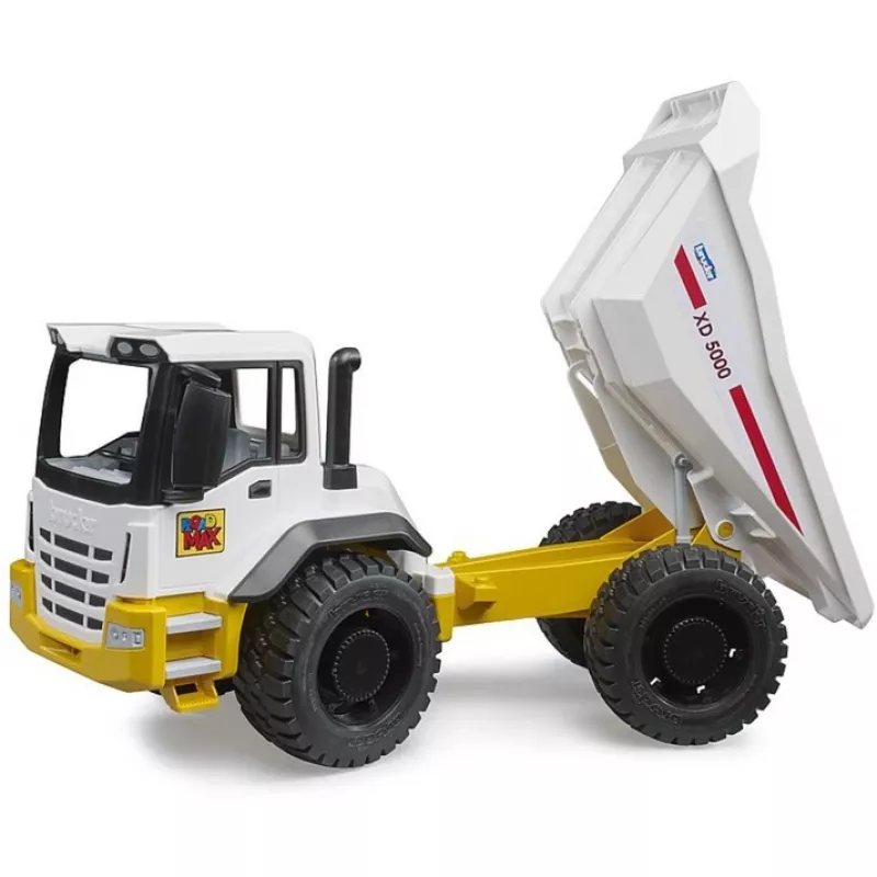 Spielzeug-Muldenkipper BRUDER ROADMAX Modell 03470 – Kinder-Baufahrzeug, robuster Kunststoff, bewegliche Mulde