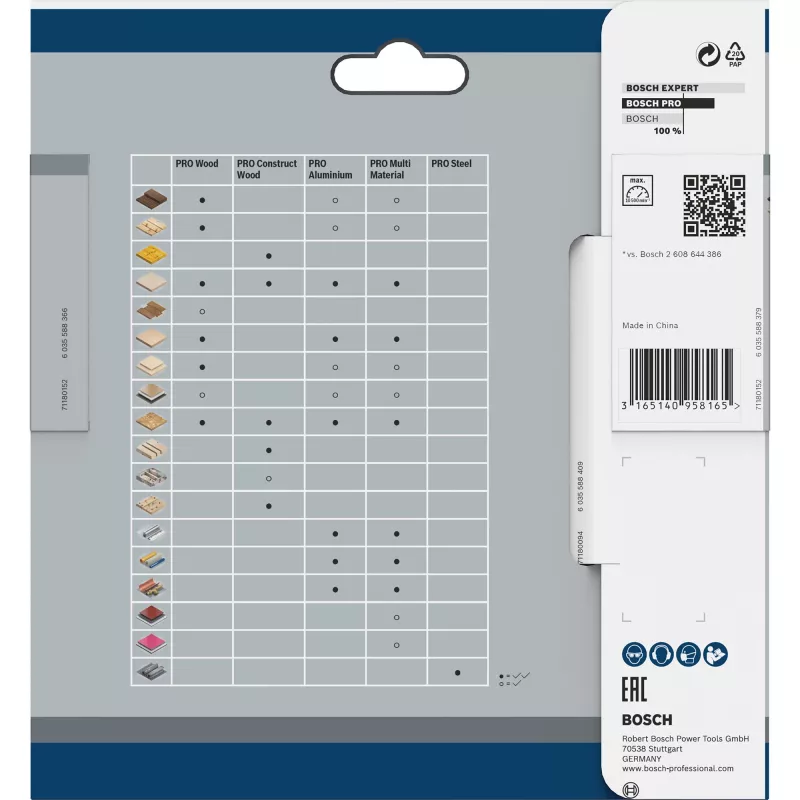 Bosch 2608837669 Kreissägeblatt, 140 mm