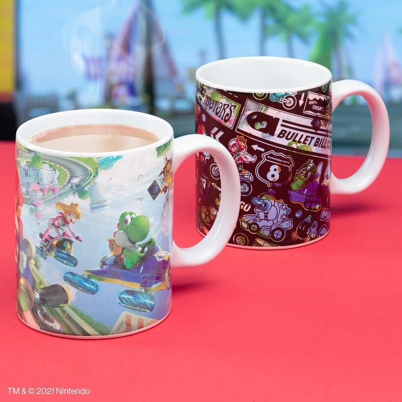 Becher Paladone Mario Kart Hitzeempfindlich Mehrfarbig PP8307NN