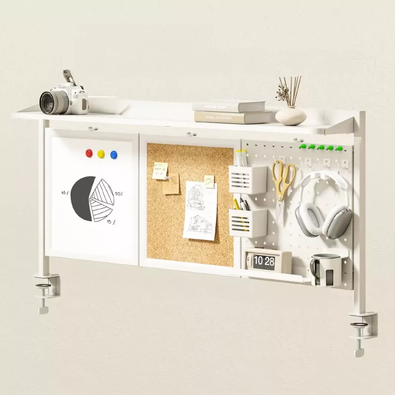 Schreibtischtrennwand Ergo Office ER-300 W, Breite 1250 mm, maximale Belastung 10 kg