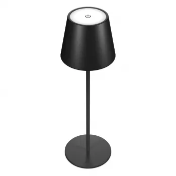 RealPower TableLight 360 3W LED-Tischleuchte Schwarz IP44