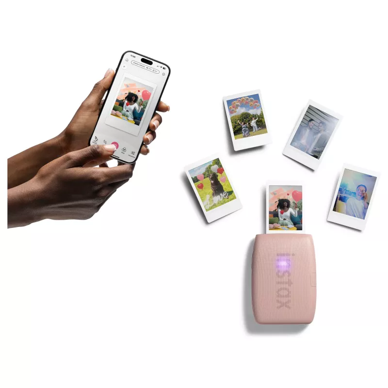 Fotodrucker Fujifilm Instax Mini Link 3 Pink Bluetooth tragbarer Sofortdrucker