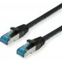 VALUE S/FTP PiMF Patchkabel Cat.6A Kl. EA schwarz 0,15m - FTP - PIMF (21.99.1984)