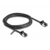 Netzwerkkabel DeLOCK RJ45-Kabel Stecker auf Stecker Cat.8.1 2 m schwarz