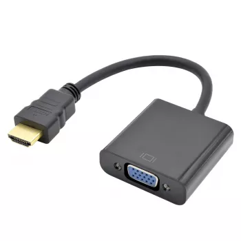 VGA-auf-HDMI-Adapterkabel TB AKTBXVAHMVGAF15 15 cm, VGA (Buchse) auf HDMI (Stecker)