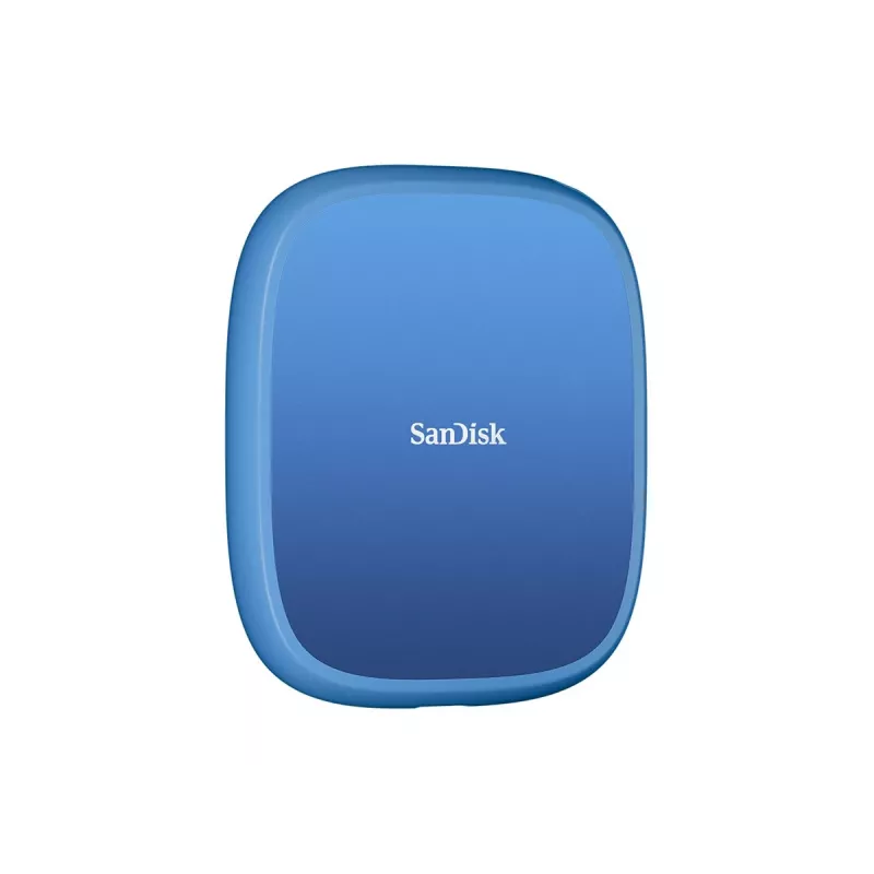 SanDisk Creator Phone Externe Festplatte mit MagSafe, SSD, 2TB, Blau, SDSSDE62C-2T00-G25