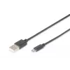 USB-Verbindungskabel Digitus USB 2.0 A Micro B 1 m