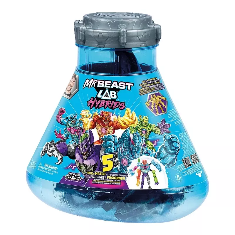 Cobi Figurines Mr Beast Lab Hybrids Megapack Set mit Sammel-Minifiguren MO-24910