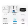 Automatischer Futterspender PETKIT YumShare Dual-hopper 2 mit Kamera, 5 L Kapazität, ABS und Edelstahl 304, Weiß